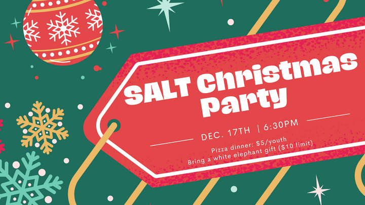 SALT Christmas Party logo