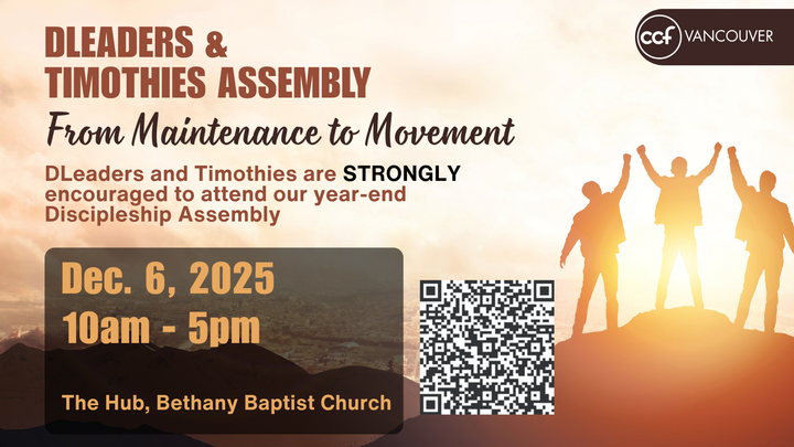 2025 Dleaders and Timothies Assembly: From Maintenance to Movement logo