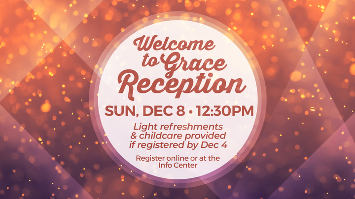 Halfmoon Welcome to Grace Reception logo image