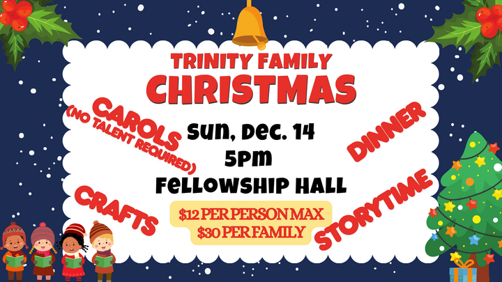 Trinity Family Christmas logo