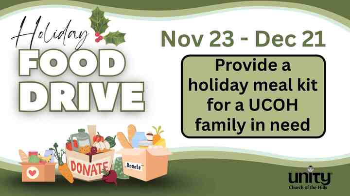 Holiday Food Drive  logo