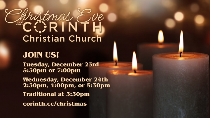 Christmas at Corinth 2025 logo