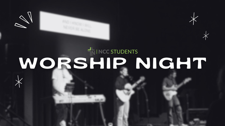 NCC|Students Worship Night logo