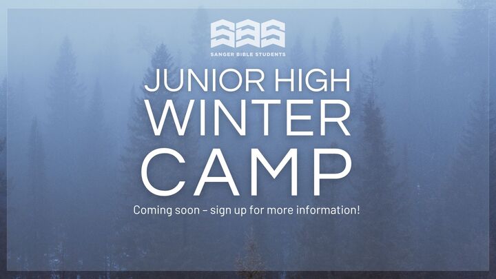 Junior High Winter Camp | Sanger Bible Students logo
