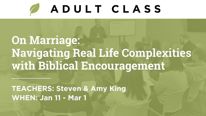 On Marriage: Navigating Real Life Complexities with Biblical Encouragement logo