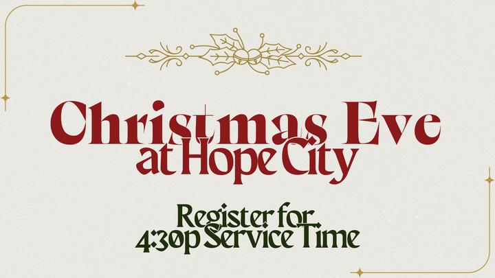 Christmas Eve - 4:30P Service logo