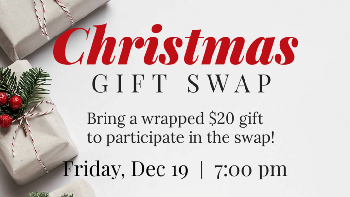 YOUNG ADULT AGES 19-35 GIFT SWAP logo