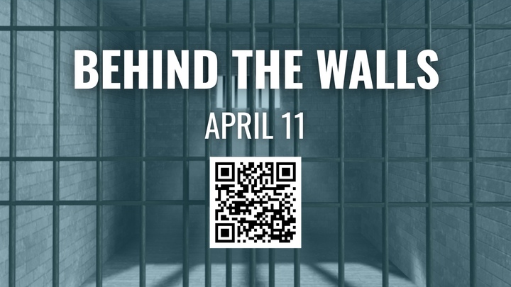 Behind the Walls: 2-day Evangelism Event logo