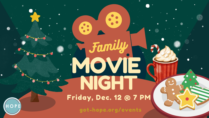 Family Christmas Movie Night logo