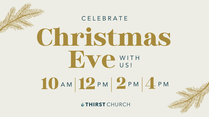 Christmas Eve at Thirst  logo