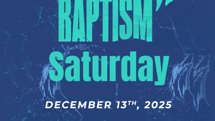 Baptism Saturday logo