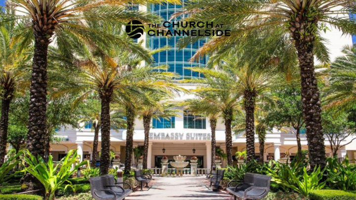 Worship Service at Embassy Suites logo