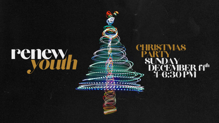 Renew Youth Christmas Party logo
