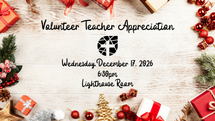 Volunteer Teacher Appreciation Dinner logo