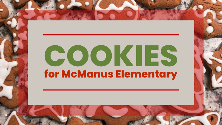 Cookies for McManus School logo