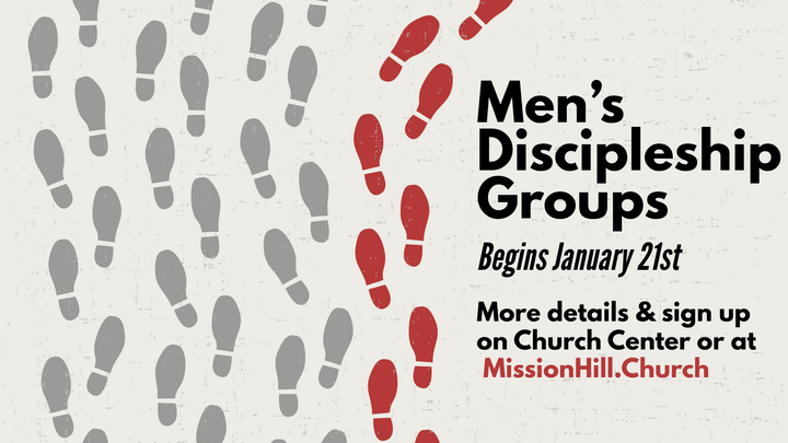 Men's Discipleship Groups logo