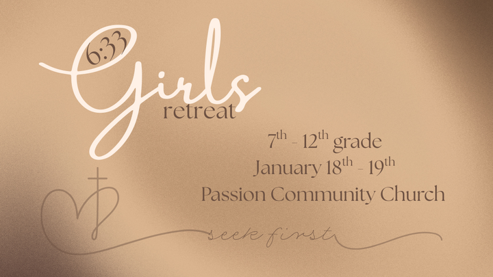 6:33 Girls Retreat logo
