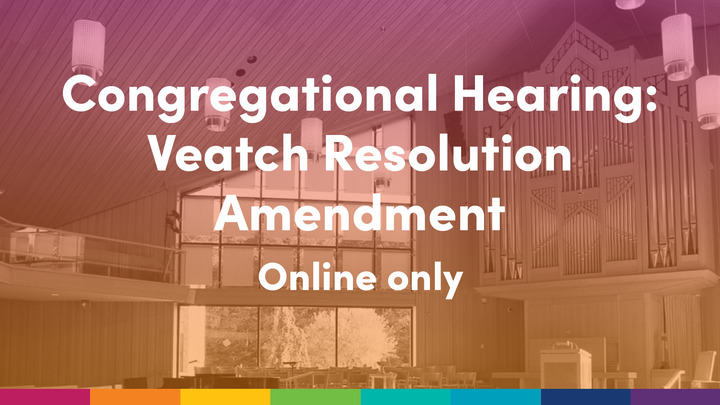 Congregational Hearing-Veatch Resolution Amendment logo