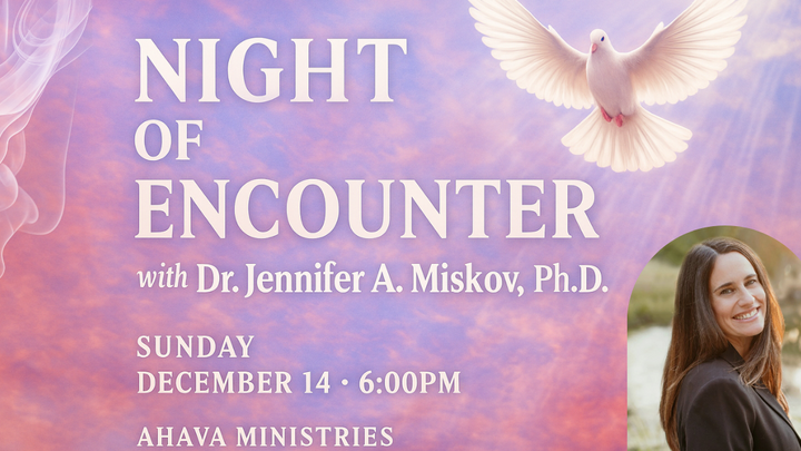 A Night of Encounter with Dr. Jennifer Miskov, Ph.D logo