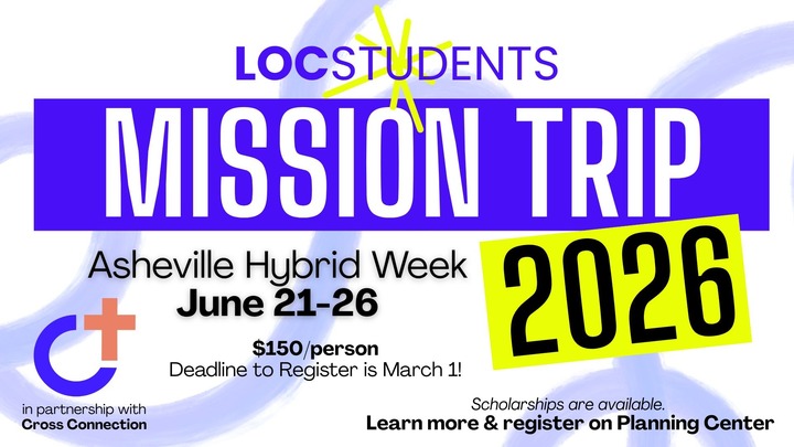 LOC Students Mission Trip logo