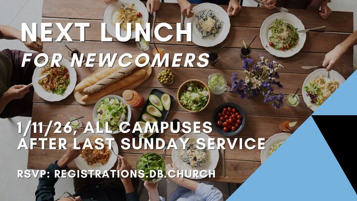 NEXT Lunch for Newcomers logo