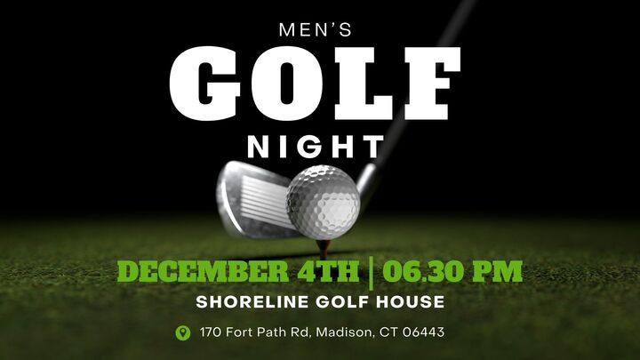 SCC Men’s Golf Night at Shoreline Golf House logo