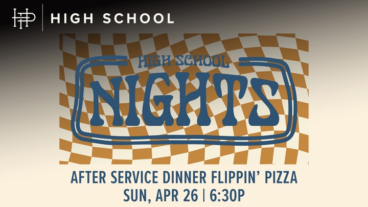 High School • Sunday Night After Service Dinners logo