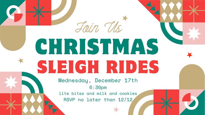Christmas Sleigh Rides logo