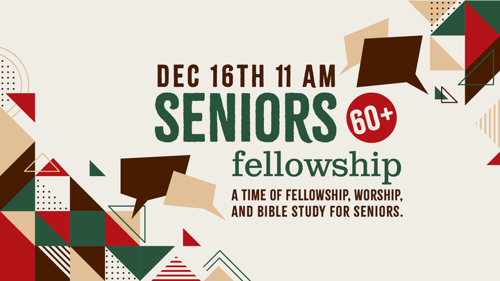 Seniors Fellowship - December 16 logo