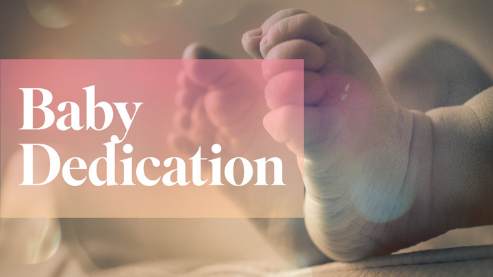 Baby Dedication Sunday logo