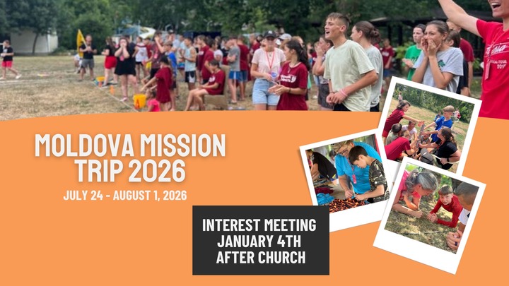 Moldova Mission Trip Interest Meeting logo
