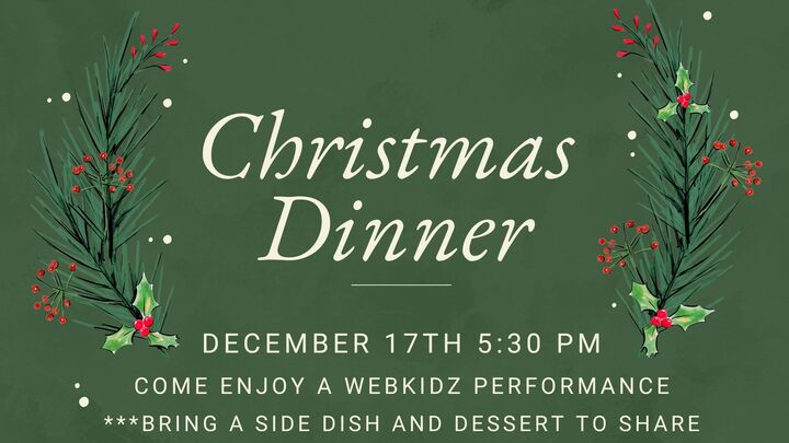 Christmas Dinner & WebKidz Program logo