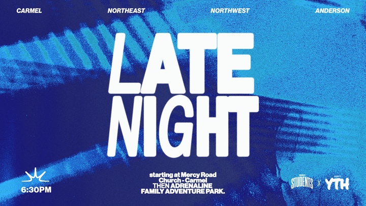 Mercy Students x Mercy YTH Late Night logo