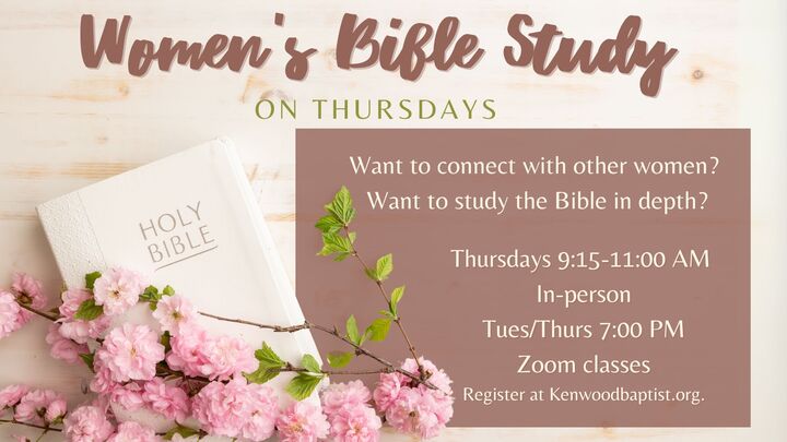 Women's Bible Study SPRING 2026 logo