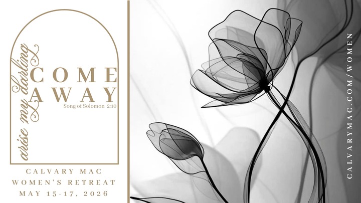 Calvary Mac Women's Retreat 2026 logo