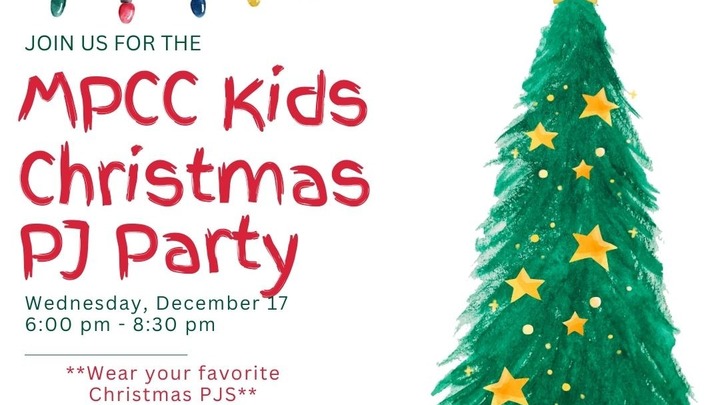 MPCC Kids Christmas PJ Party  logo