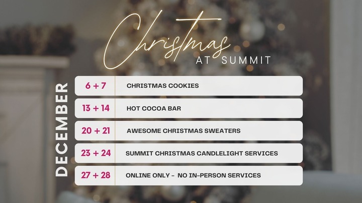  CHRISTMAS AT SUMMIT logo