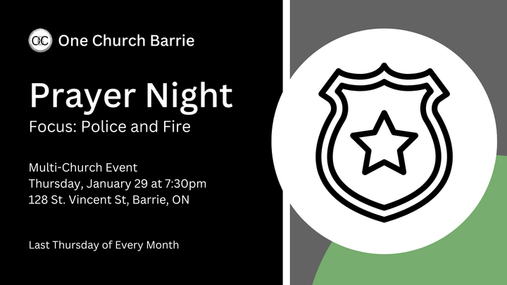 Focus on Police and Fire - Prayer Night logo