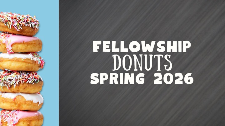 Fellowship Donuts - Spring 2026 logo