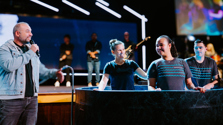 Baptism at Verve City Church logo