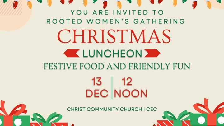Rooted Christmas Luncheon logo