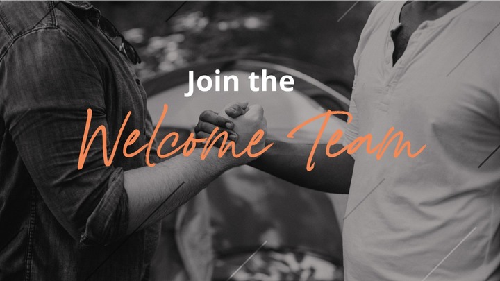 Welcome Team Volunteers Needed logo