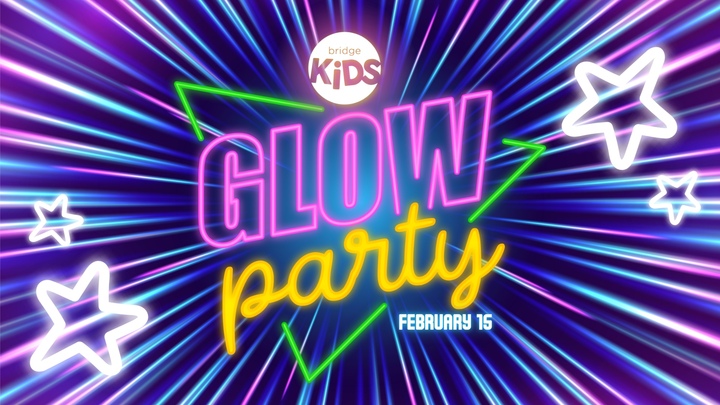 Bridge Kids Glow Party logo