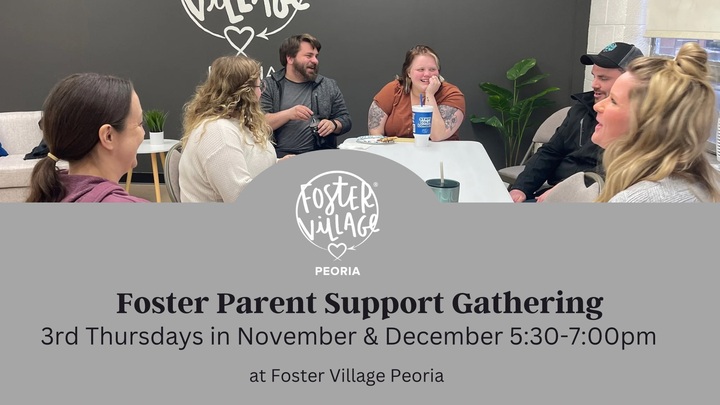 Foster Parent Support Group (Dec 18, 2025) -DATE CHANGE!  logo
