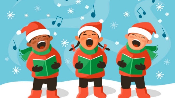 Christmas Caroling - Door to Door logo