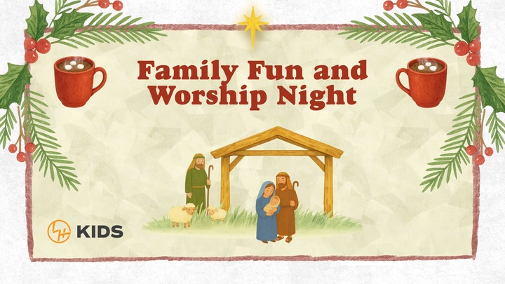 Family Fun and Worship Night logo