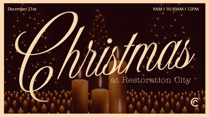 Christmas at Restoration City  logo