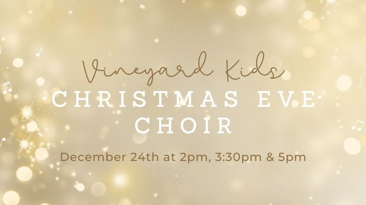 Vineyard Kids Christmas Eve Choir logo