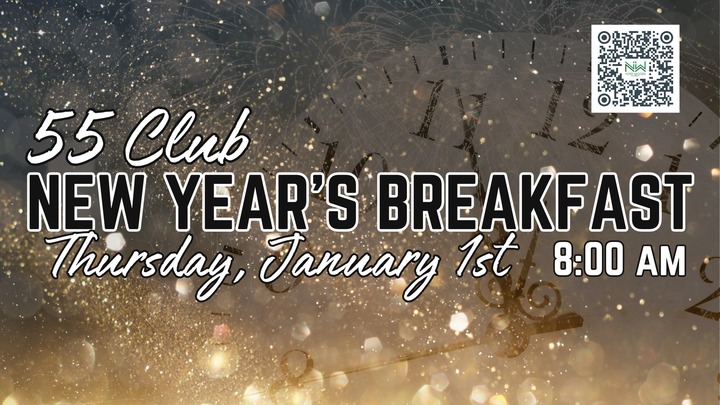 55 Club New Years Day Breakfast logo