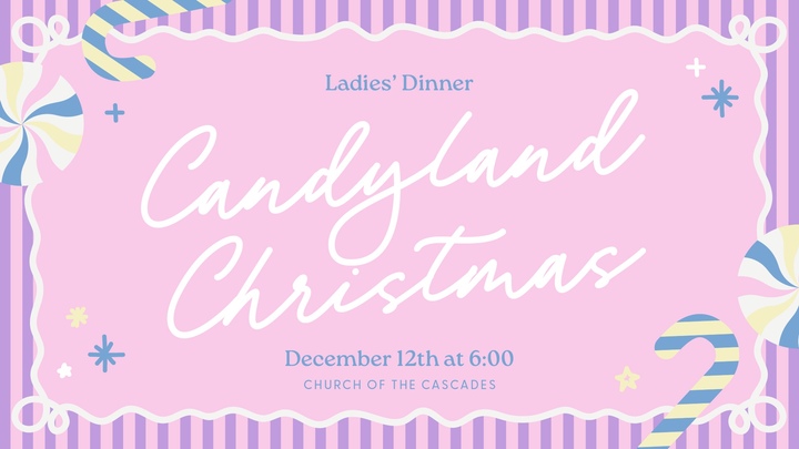 Candyland Christmas Ladies' Dinner logo
